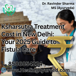 Ksharsutra treatment for fistula in New Delhi - Costs and benefits of Ayurvedic fistula treatment at a clinic in Delhi.